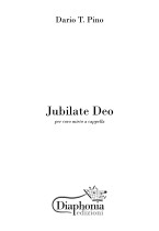 JUBILATE DEO per coro misto a cappella (SATB) [Digitale]